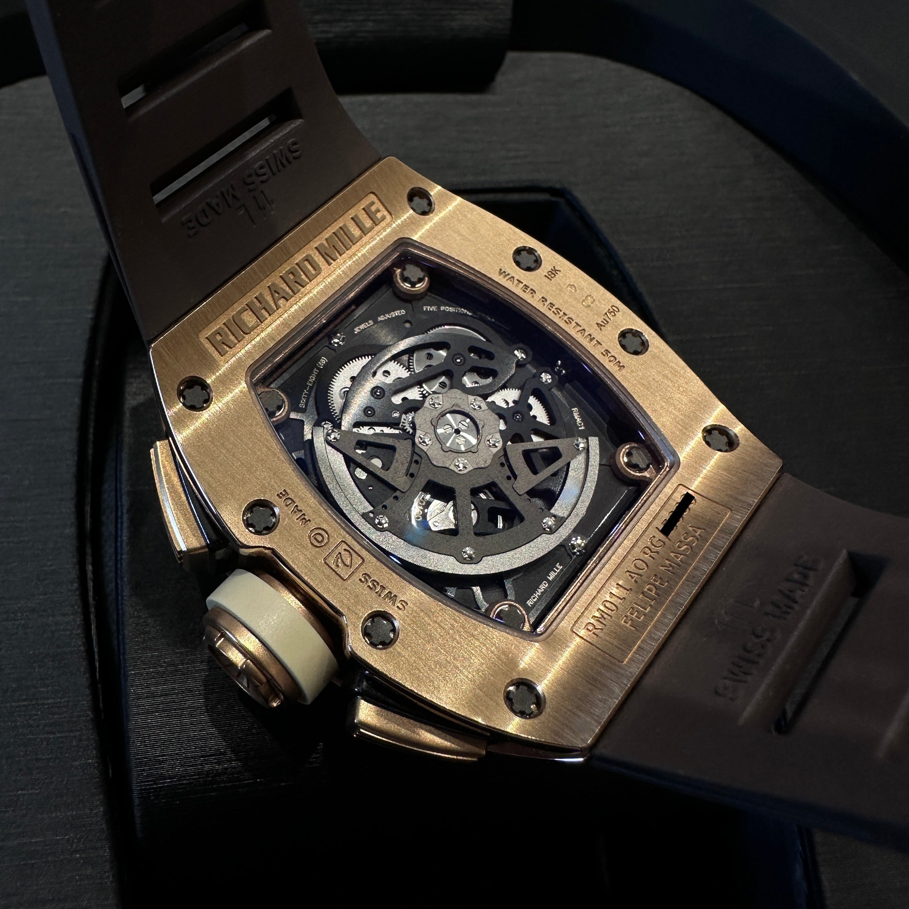 Richard Mille RM011-FM Rose Gold Ivory