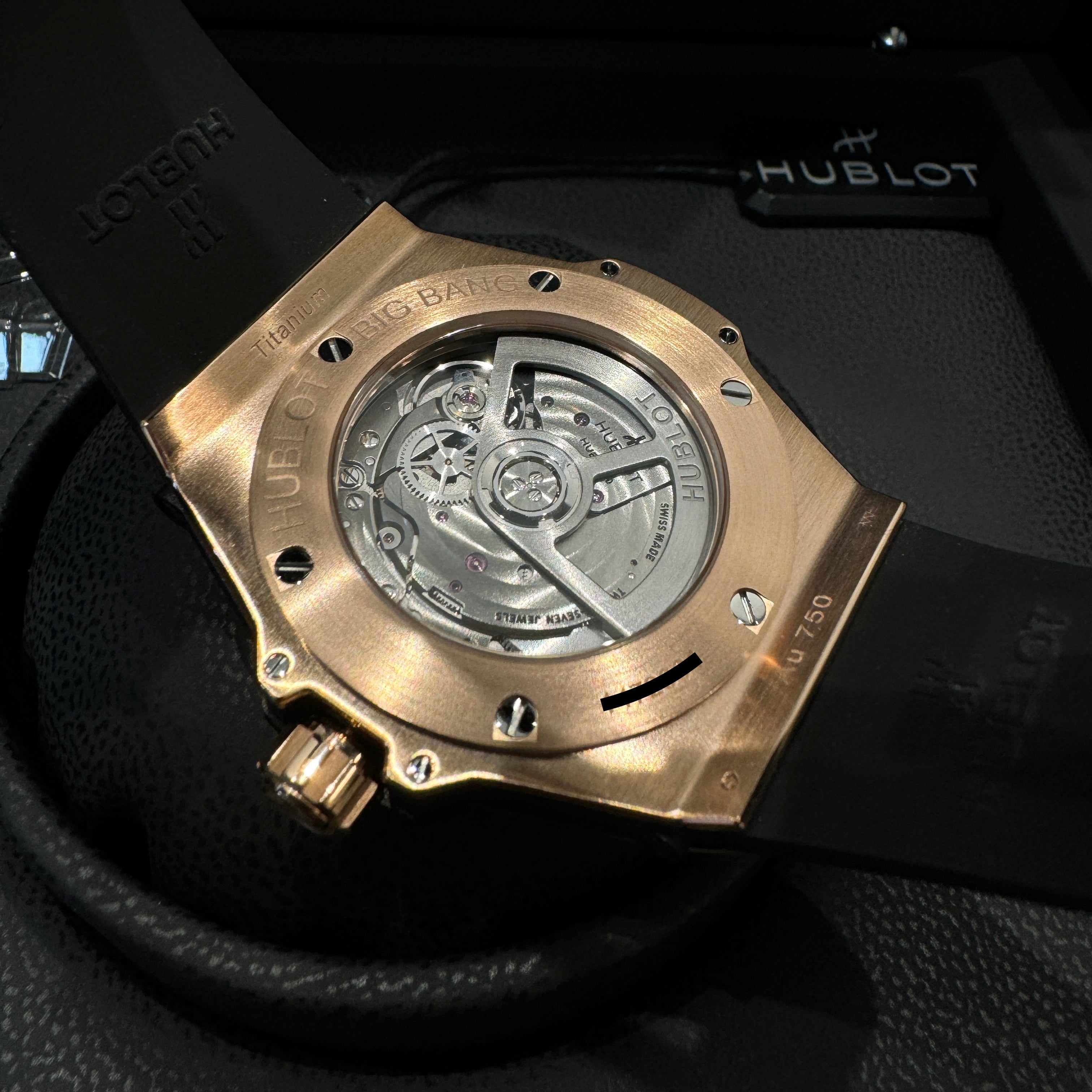 Hublot Big Bang One Click King Gold 39mm Rosegold Diamanten