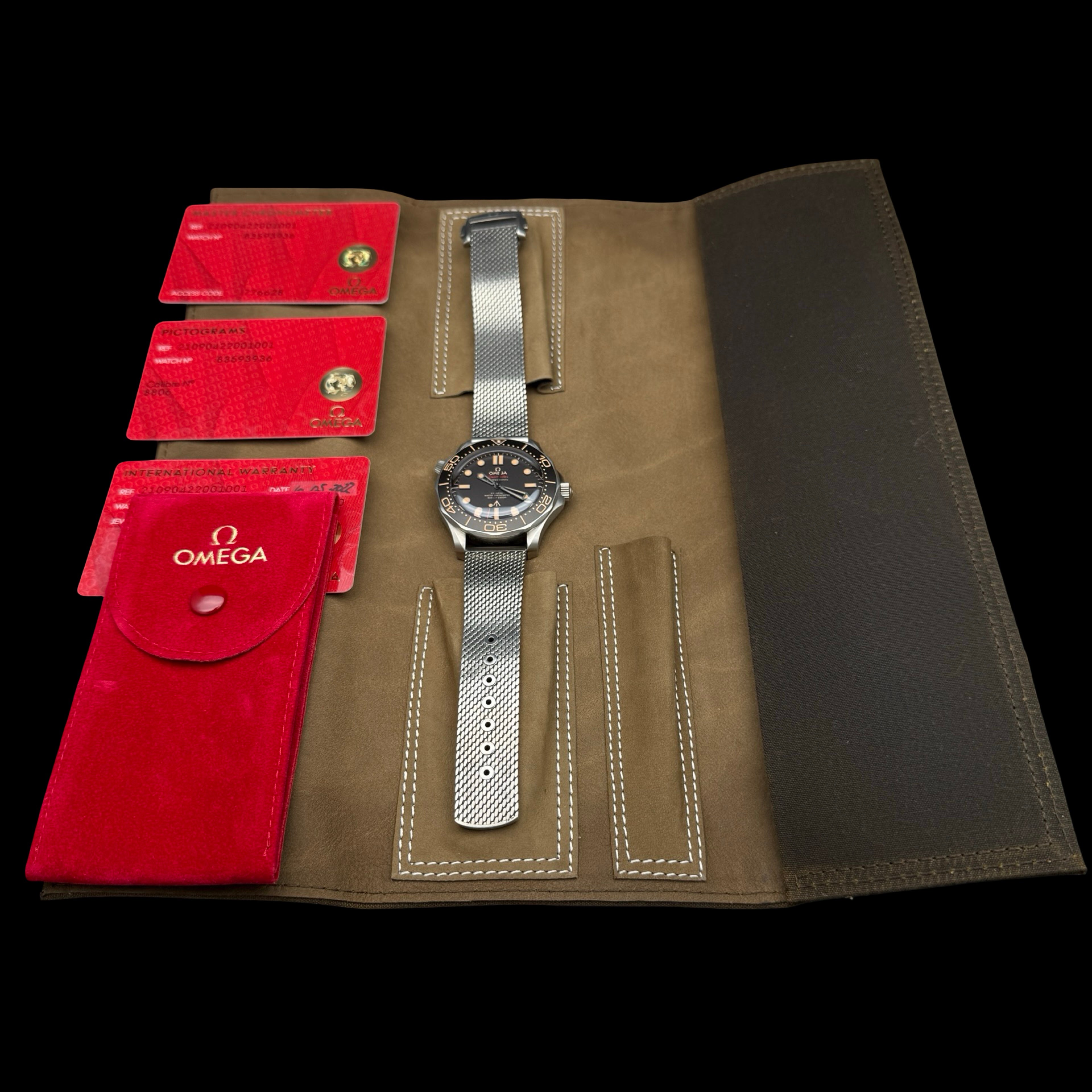 Omega Seamaster Diver 42mm Titan 300 M 007-Edition
